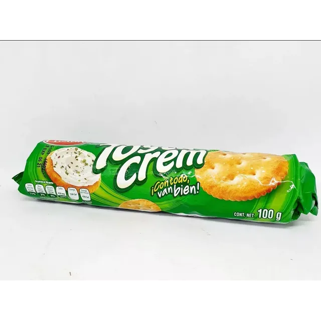 Cuetara Tostacrem Rollo 100gr 20 Piezas