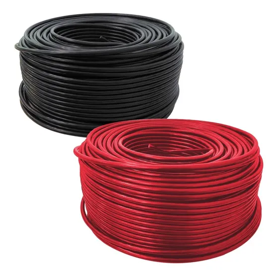 Pack 2 Rollos De Cable Eléctrico Calibre 8 De 50m Cada Uno Cubierta Opción De Colores