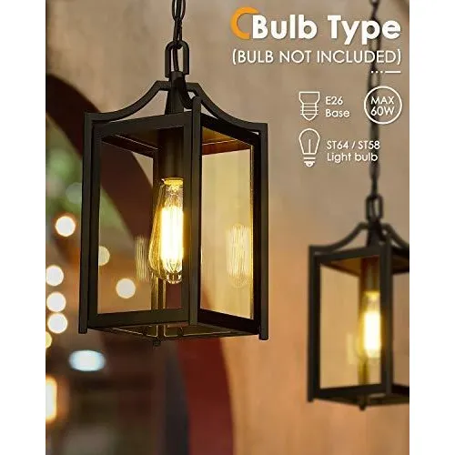 Lampara Techo Colgante Para Exterior In Cadena Ajustable