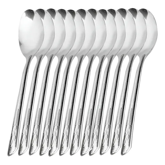 96 Cucharas Soperas Acero Inoxidable Vencort Mayoreo