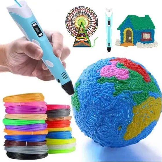 Lápiz 3d Pen-2, Lápiz Impresora 3d Para Niños