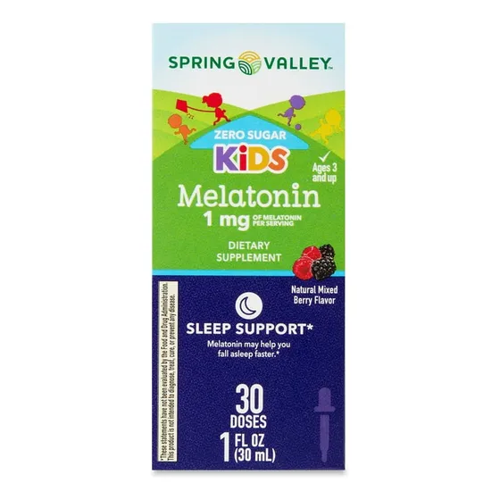 Melatonina Líquida Niños 30ml 1mg Sabor Cereza