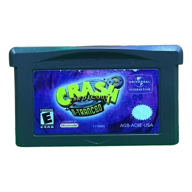 Crash Bandicoot 2 N Tranced Nintendo Game Boy Advance (Reacondicionado)
