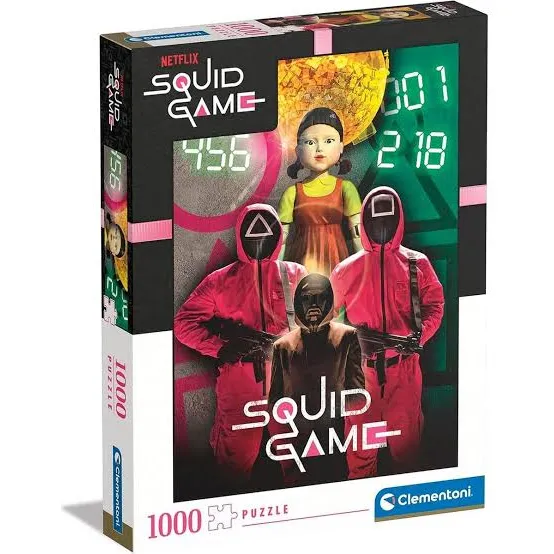 Rompecabezas Puzzle El Juego Del Calamar 1000 Piezas Origina