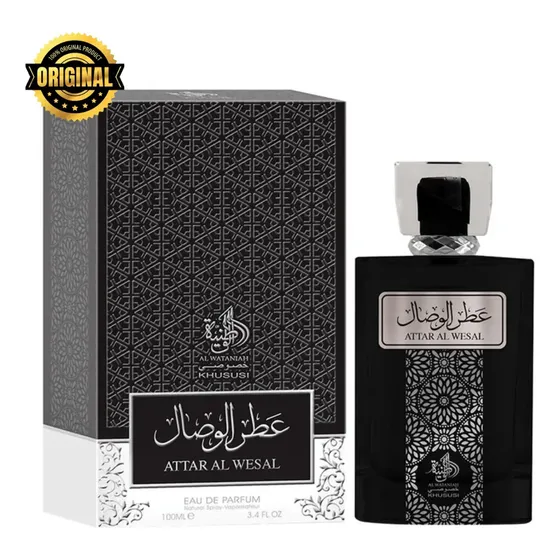 Perfume Ãrabe Attar Al Wesal Al Wataniah Eau De Parfum Intenso 100ml - Mais Vendido