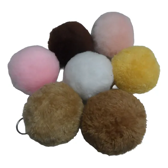 Pompones Peluche Diametro 8 Cm