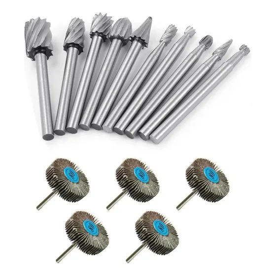 Broca Tallado Madera Para Herramienta Rotativa Dremel Juego