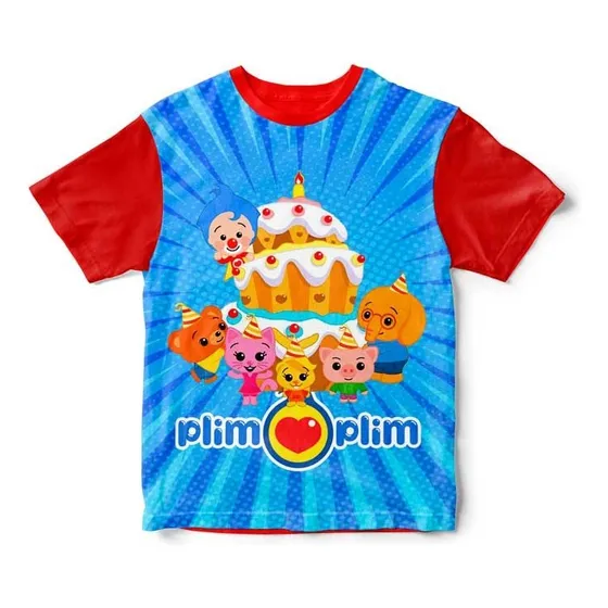 Franela Del Payaso Plim Plim Para Niños