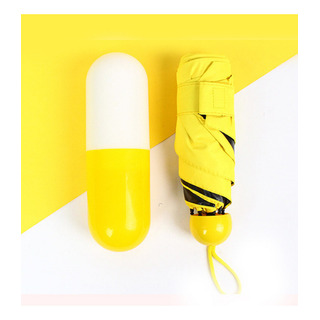 Parasol Portátil Con Forma De Minicápsula, Antirayos Uv, Llu Parasol Portátil Con Forma De Minicápsula, Antirayos Uv, Llu