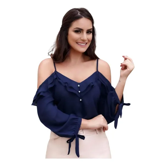 Blusa Casual Para Dama Moda Oferta
