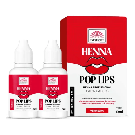 Henna Lip Pop - mL a $7250