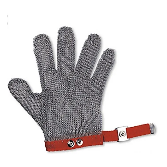 Guante Acero Inox. Proteccion Cuchilla Talla S Y M