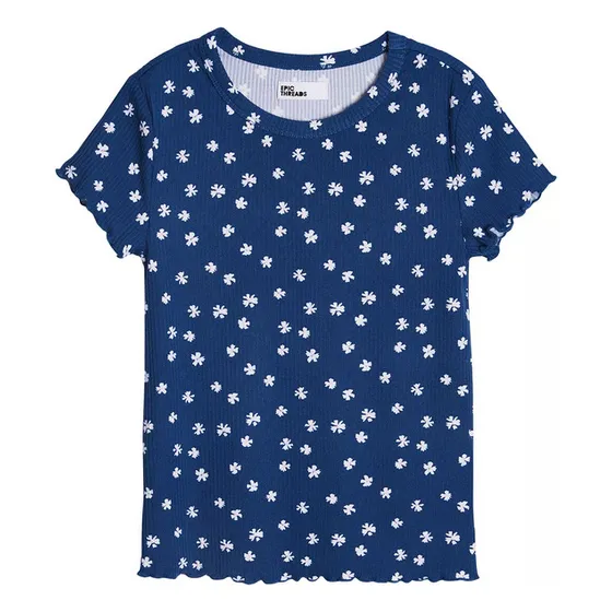 Franela Niña Talla Xl O Adulto Xs Azul - De Tienda Macys Usa