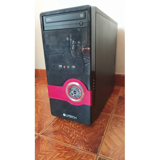 Case Pc Usados Con Fuente De Poder 450w Y Unidad De Dvd