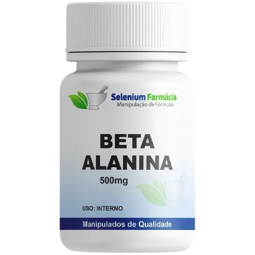 Beta-alanina 500 Mg 180 Cápsulas Pré-treino