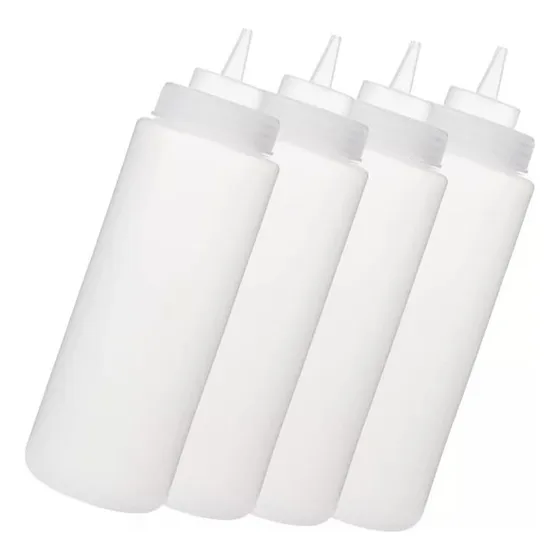 Pomos Salsero X 8 Und 900 Ml Aderezo Mostacero Mayonesa