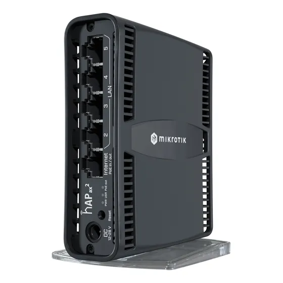 Routerboard Mikrotik Hap Ax2 WiFi6 RGB C52iG-5HAXD2HAxD-TC Axe