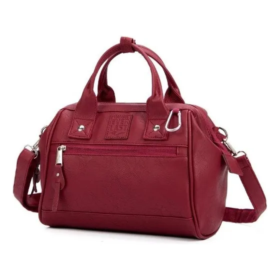 Morral Ligera Everlast Eco Cuero Boca Pez Bolsillo Frontal
