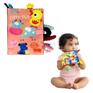 Livro Sensorial Montessori- Aprendizado E Diversão Para Bebê Cor Col