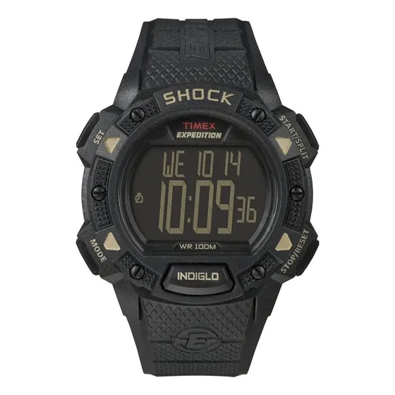Relógio Timex Expedition Preto Masculino Digital T49896