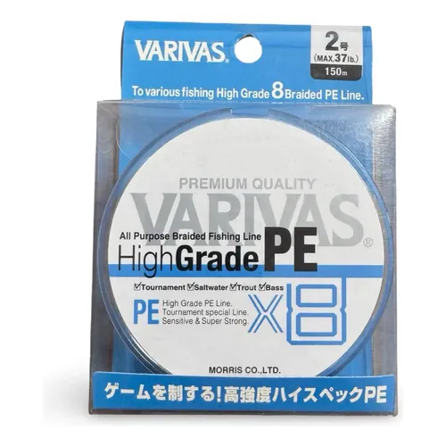 Linha Multifilamento Varivas Avani Casting SMP PE4 70lb 300m 0.34