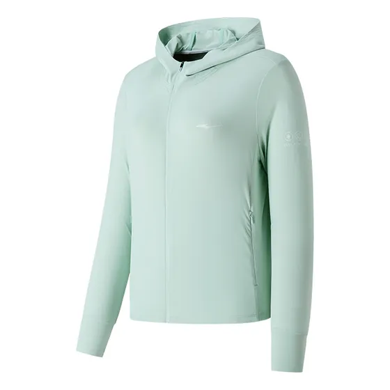 Buzo Erke Mujer Deportivo Verde Con Capucha
