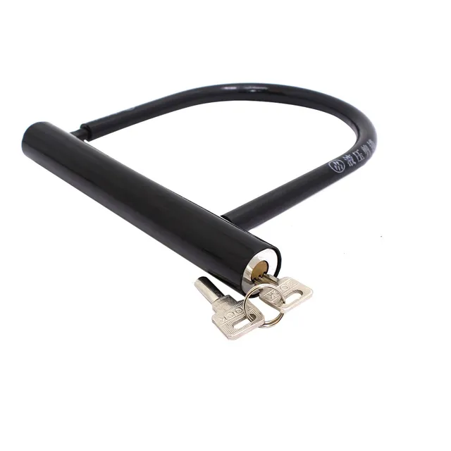 Cadena Tranca Candado En U Para Moto O Bicicleta Con Llaves