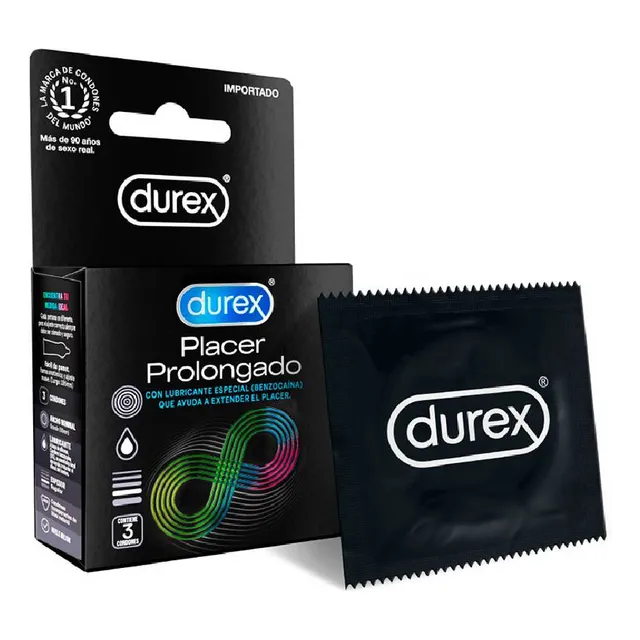 Preservativos Durex Placer Prolongado Pack De 18 Condones.