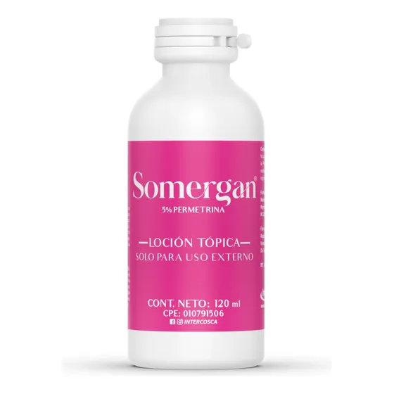 Somergan Loción Tópica - 5% Permetrina
