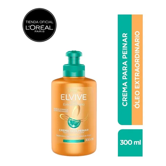 Crema Para Peinar Loreal Elvive Oleo Extraordinario 300ml