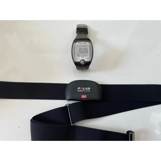 Relógio Polar Ft1 + Cinta Polar Cinza-escuro M/eg