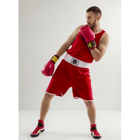 Conjunto Short Y Playera Profesional De Boxeo Oka