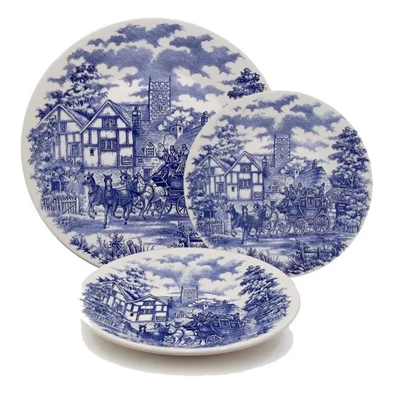 Set de cena/té Sena Inglesa 20 piezas