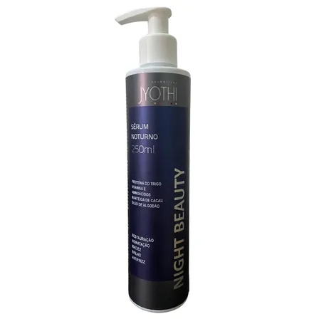 Sérum Capilar Tratamento Noturno Hidratação E Nutrição Profunda Night Beauty Spa Protetor Térmico 250g Restaura A Fibra Capilar Com Ação Antifrizz Maciez Brilho Intenso