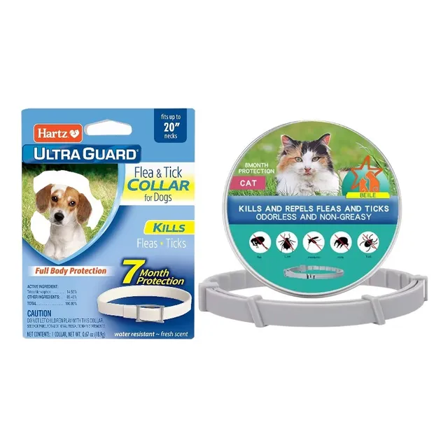 Collar Antipulgas Y Garrapatas Para Perros Gatos Tratamiento