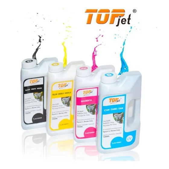 Ki De 4 Tinta Uv  Compatible Epson 1l Topjet