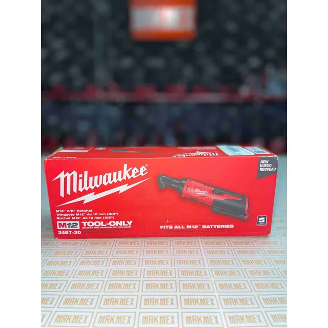 Ratchet M12 De 3/8 Milwaukee 2457-20