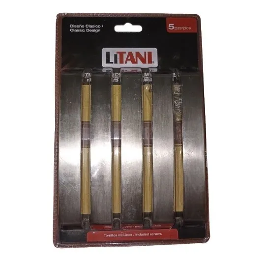 Juego De Tiradores 5pz  Litani Ancho 1   Largo 160mm