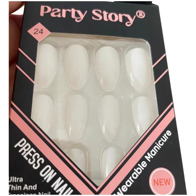 Uñas Postizas Para Manos, Tips Manicure Uñas Sistema