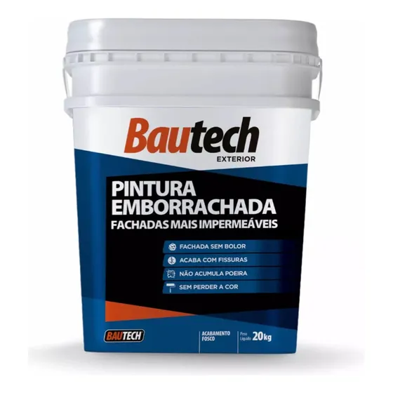 Tinta Pintura Emborrachada Impermeabilizante 20kg Cores Cor Areia