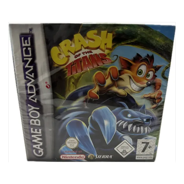 Crash Of The Titans | Game Boy Advance Sellado
