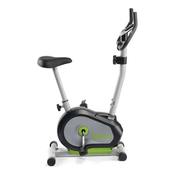 Bicicleta fija Bravo 180E color gris y negro