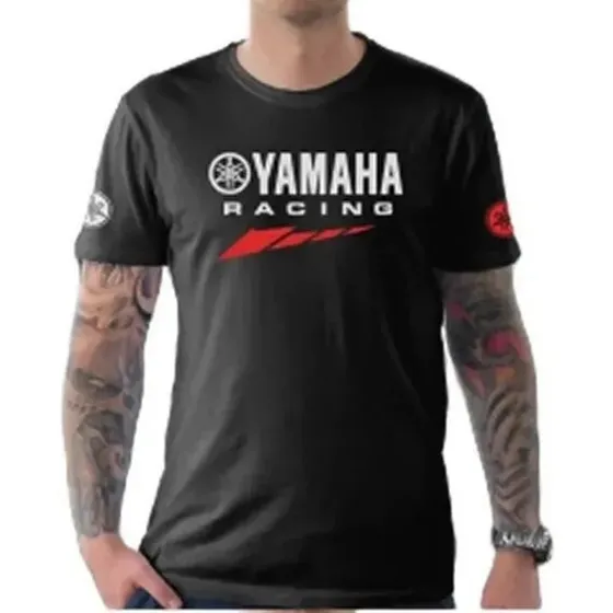 Franela Personalizada Yamaha Motocross Moto Unisex