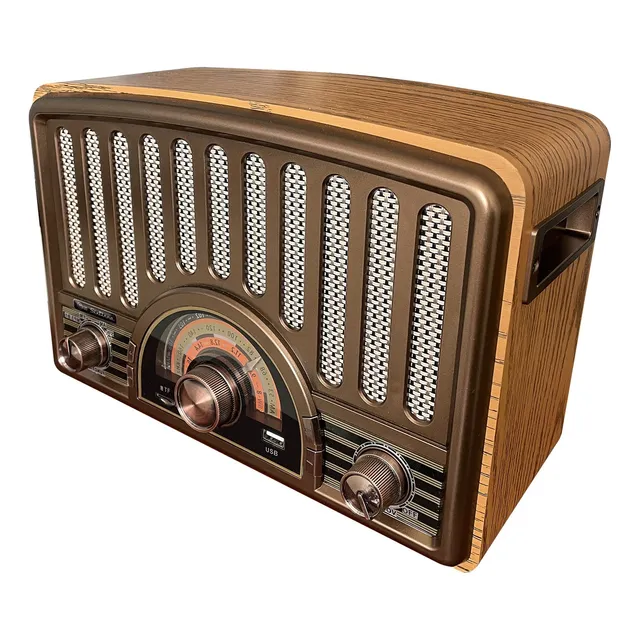 Radio Parlante Mlab 9143 Retro Sixtinna Bluetooth Usb