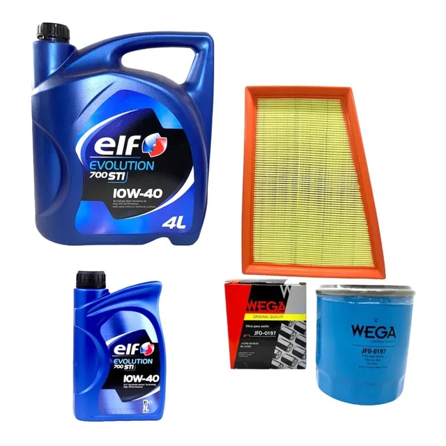 Kit Service Aceite Elf + Filtros Renault Fluence 2.0 Nissan