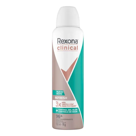 Desodorante Rexona Clinical Aero Refresh Femenino X 150 Ml