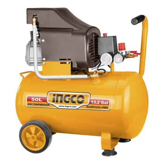 Compresor De Aire Ingco Ac255016 50 Litros 2.5hp