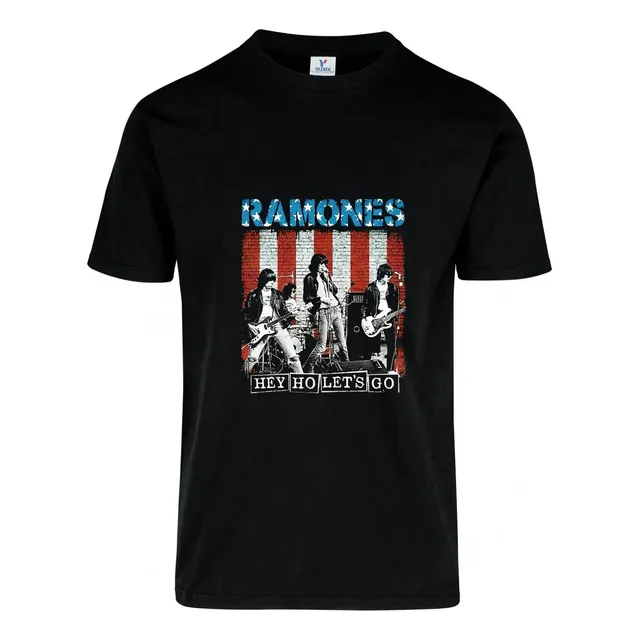 Remera: Ramones 1 Bandera Memoestampado