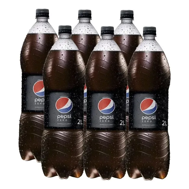 Pepsi Zero Garrafa 2l - Pack Com 6 Unidades
