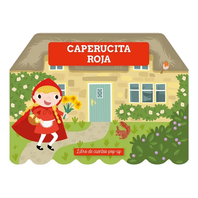 Libro Infantil Cuento Caperucita Roja Pop Up Niños Niñas